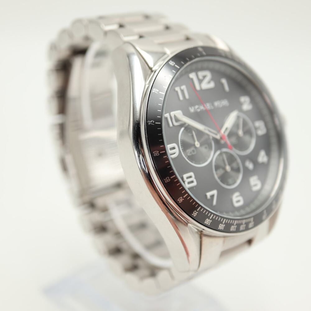 Michael Kors Bradshaw Mens Jumbo 48mm Chronograph Watch MK8245 w New Battery - Picture 7 of 10